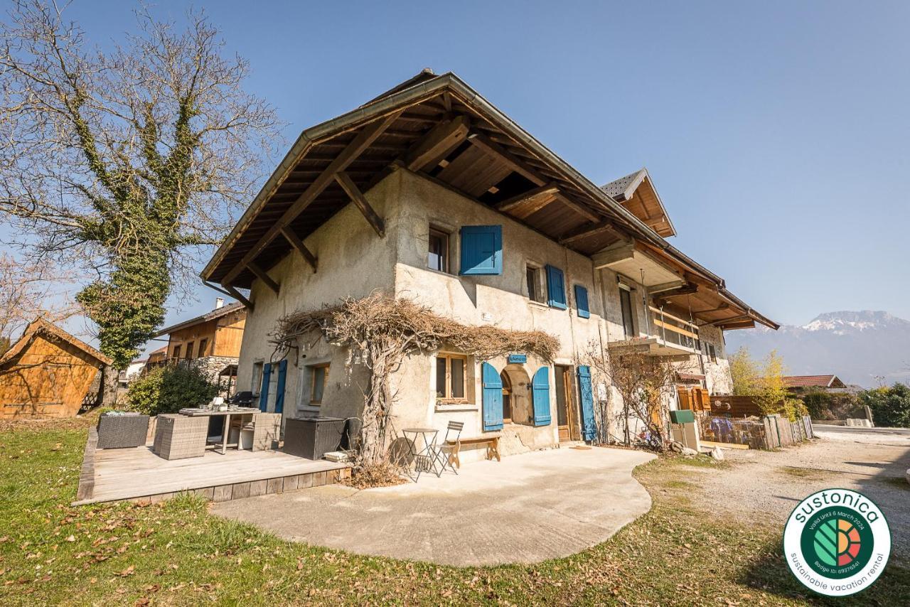 St-Jorioz - C'Est Une Maison Bleue, 6Pax 3 Ch, Lla Selections By Location Lac Annecy Saint-Jorioz Exterior foto